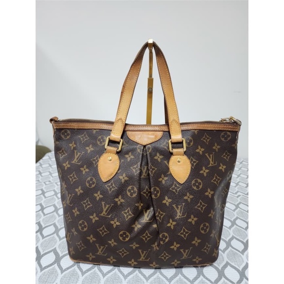 Louis Vuitton Handbags - Authentic LOUIS VUITTON Monogram Palermo PM Shoulder Bag Brown